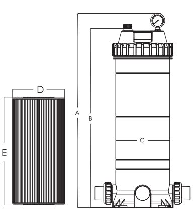 Bộ Lọc Vải Hồ Bơi Emaux CF100